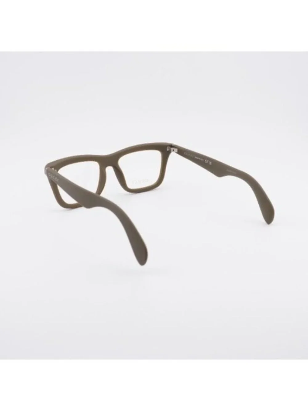 Gucci GG1933O 004 Eyeglasses Military Green 53mm Square Frame